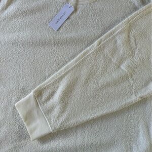 Outerknown Towel Terry Hightide Cream Crew Sweatshirt